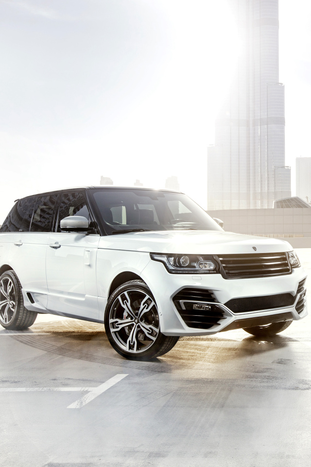 ARES Design Range Rover 600 Supercharged wallpaper 640x960