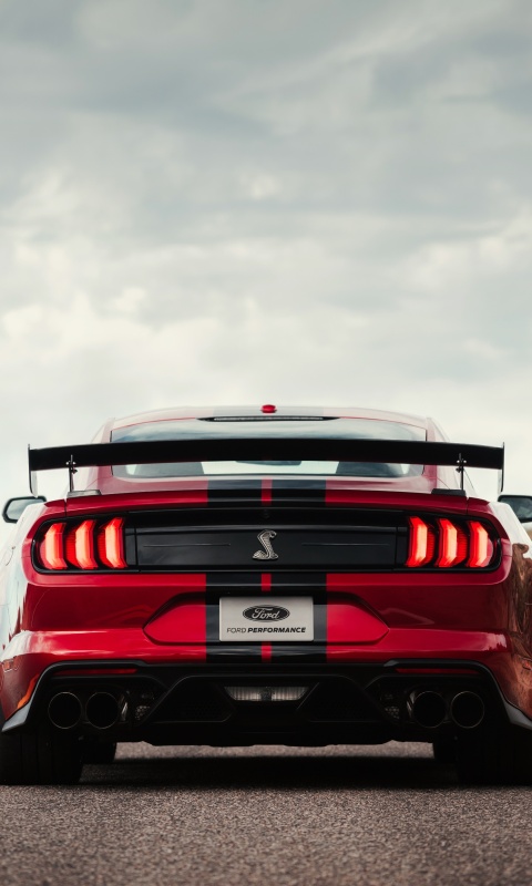 Fondo de pantalla Mustang Shelby GT500 480x800