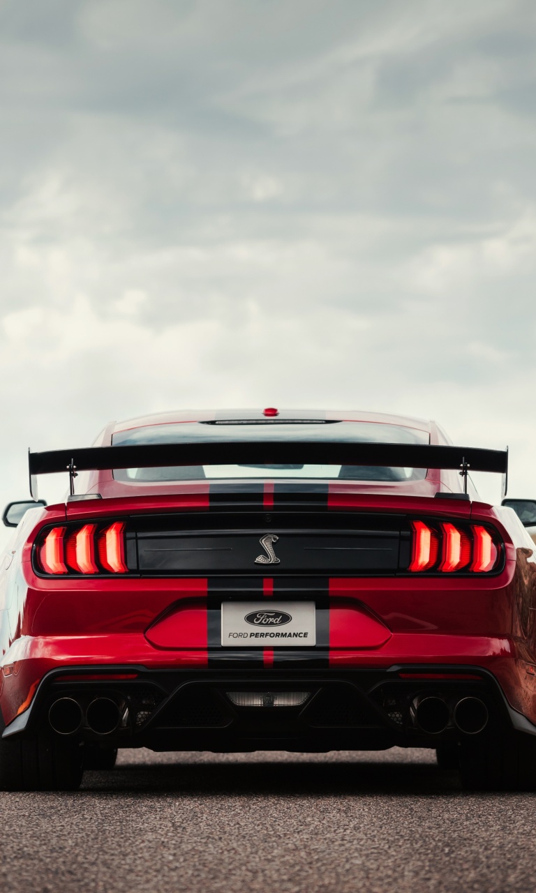 Sfondi Mustang Shelby GT500 768x1280