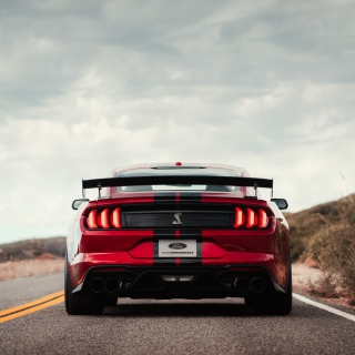 Kostenloses Mustang Shelby GT500 Wallpaper für iPad Air