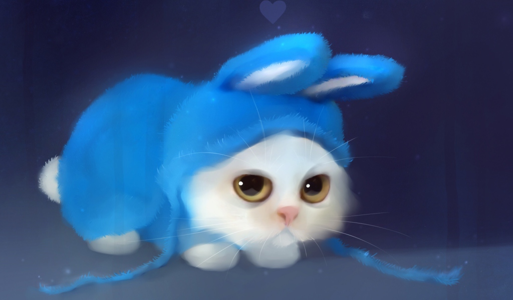 Screenshot №1 pro téma Cute Bunny Illustration 1024x600