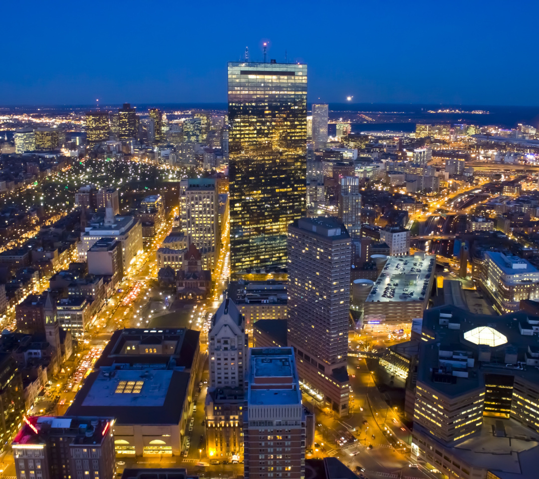 Fondo de pantalla Boston Massachusetts Capital 1080x960