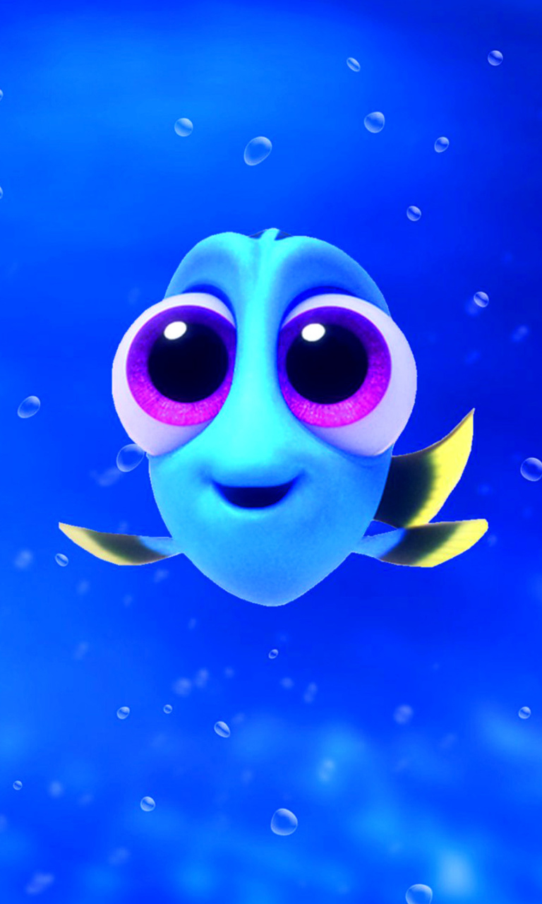 Обои Finding Dory 768x1280