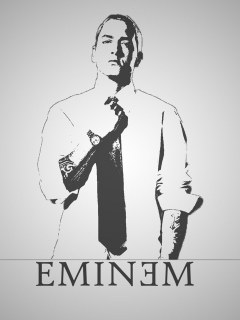 Screenshot №1 pro téma Eminem 240x320