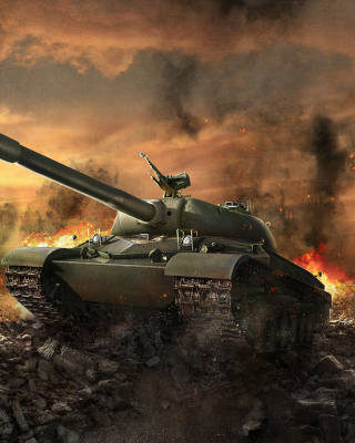 World of tanks - WZ 111 - Obrázkek zdarma pro iPhone 5C