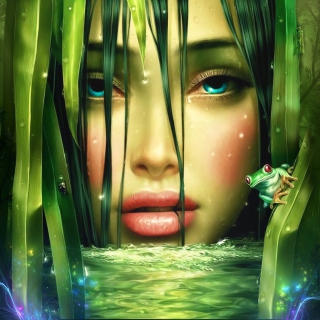 Lake Fairy - Obrázkek zdarma pro iPad Air