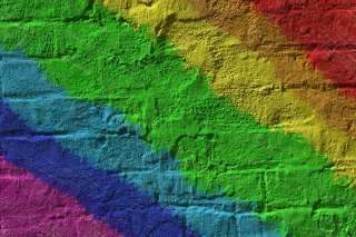 Rainbow On A Wall - Obrázkek zdarma pro 1440x900