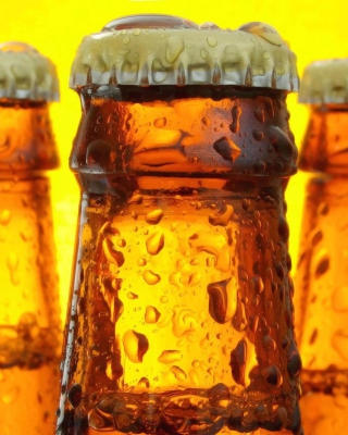 Cold Beer Bottles - Obrázkek zdarma pro 480x640