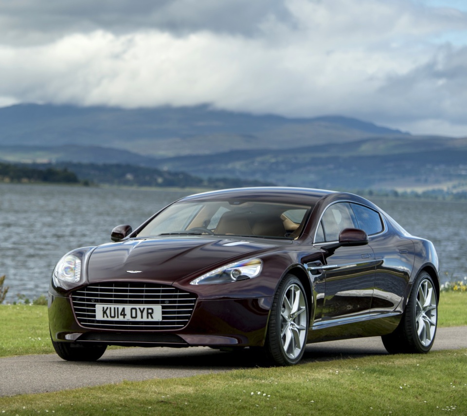 Das Aston Martin Rapide S on Coast Wallpaper 960x854