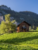 Sfondi Green House in Swiss Alps 132x176