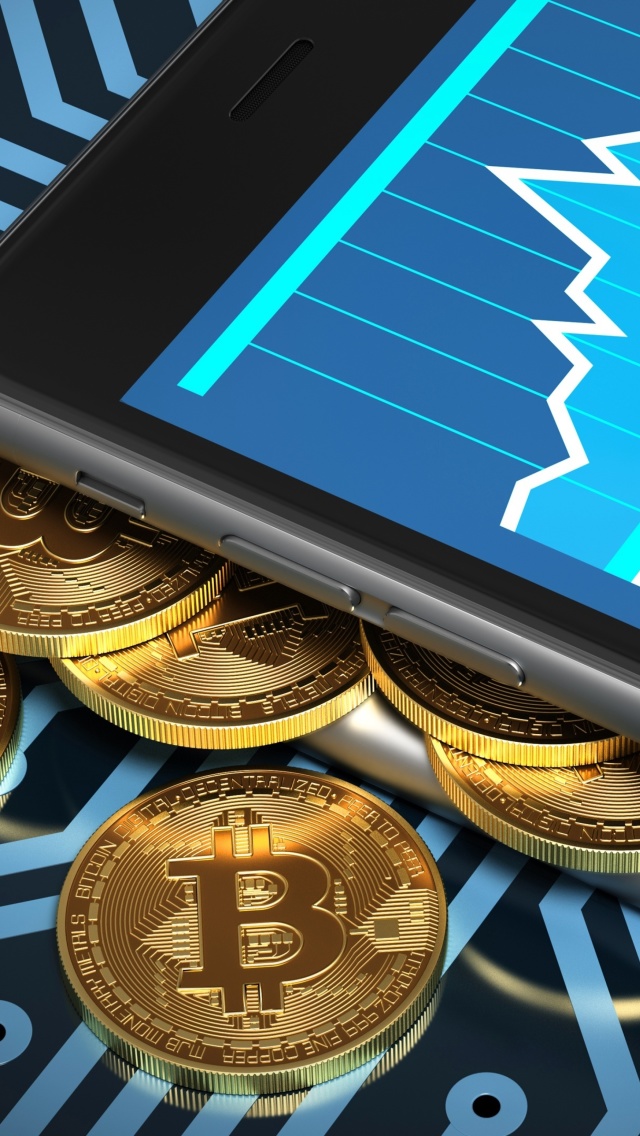 Fondo de pantalla Bitcoin Smartphone 640x1136