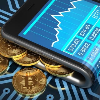 Bitcoin Smartphone - Fondos de pantalla gratis para 1024x1024