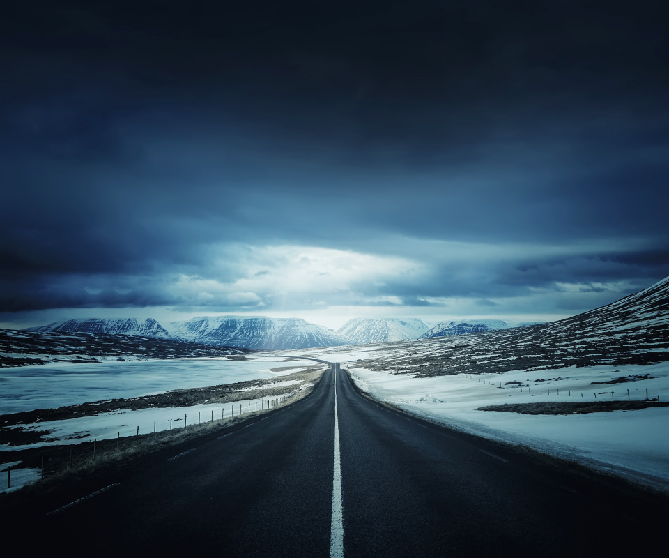 Icelands Ring Road wallpaper 960x800
