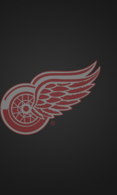 Screenshot №1 pro téma Detroit Red Wings 240x400