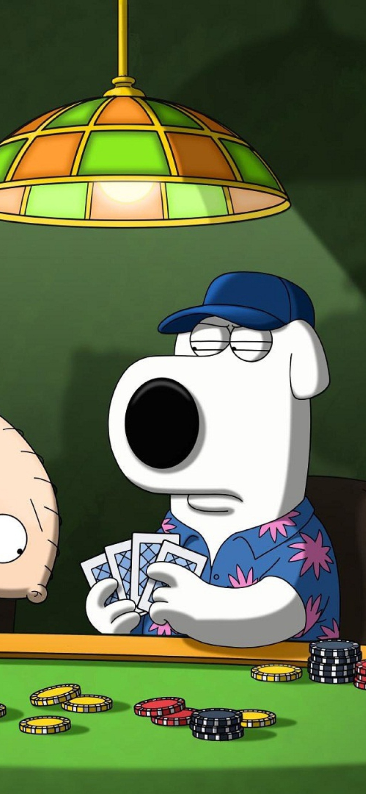 Family Guy Poker wallpaper 1170x2532