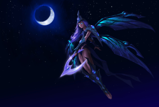 Anime Fairy Moon Queen - Obrázkek zdarma pro 1280x1024