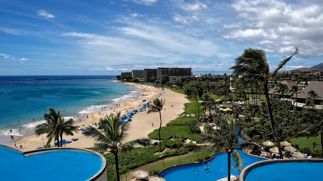 Обои Hawaii Boutique Luxury Hotel with Spa and Pool 1280x720