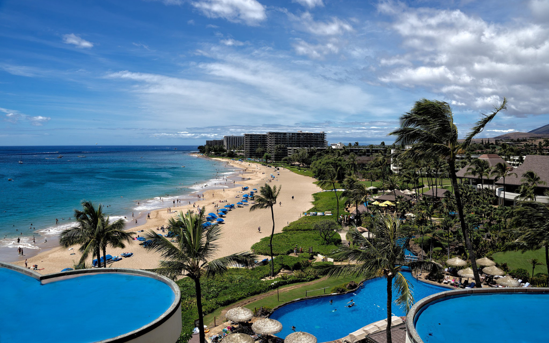 Обои Hawaii Boutique Luxury Hotel with Spa and Pool 1920x1200