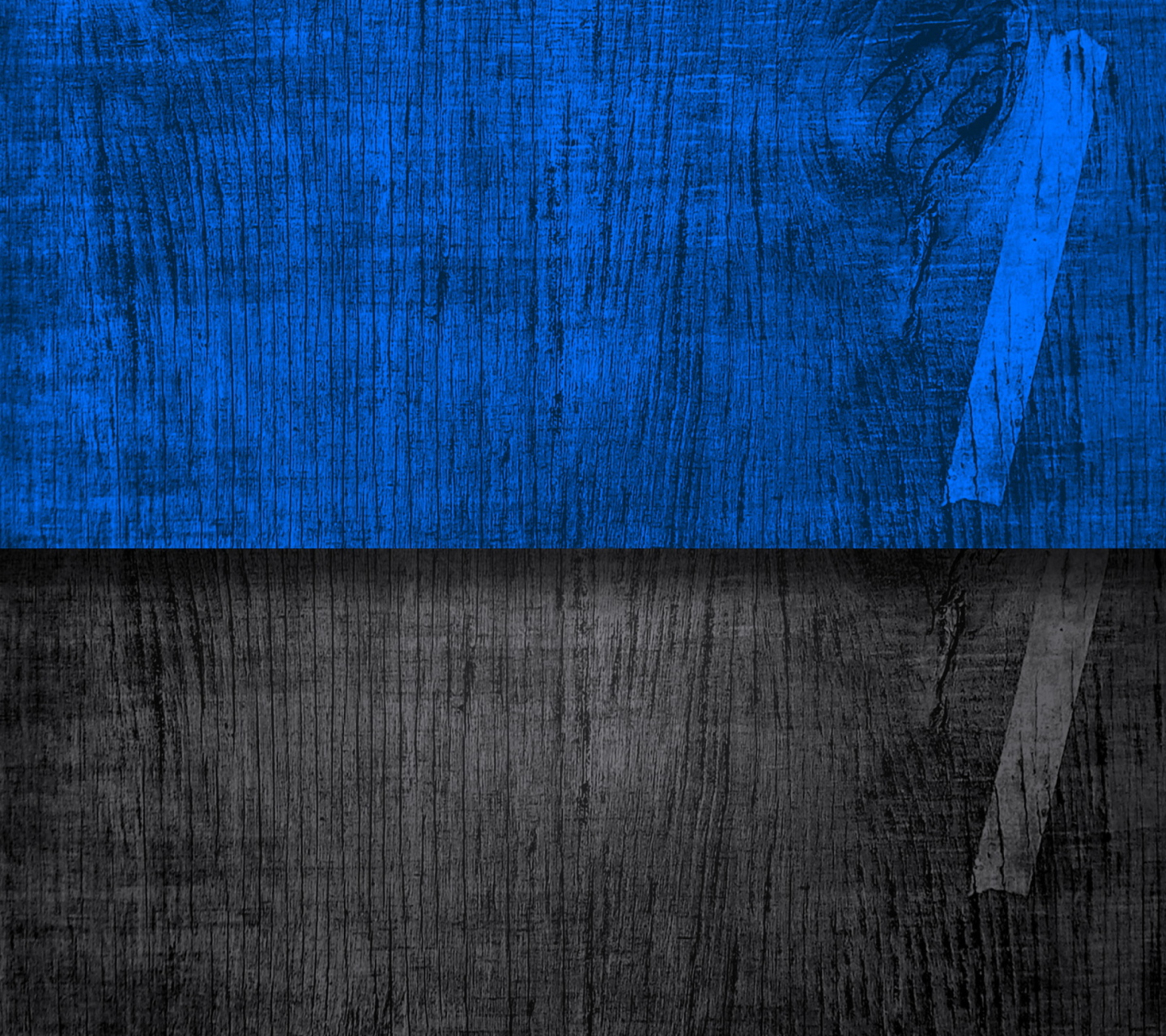 Fondo de pantalla Blue On Wood 1440x1280