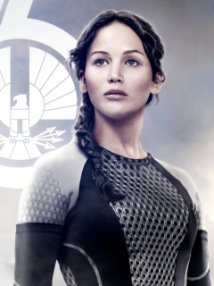 Screenshot №1 pro téma Jennifer Lawrence In The Hunger Games Catching Fire 240x320