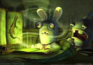 Rayman Raving Rabbids 2 - Obrázkek zdarma pro Samsung Galaxy Q