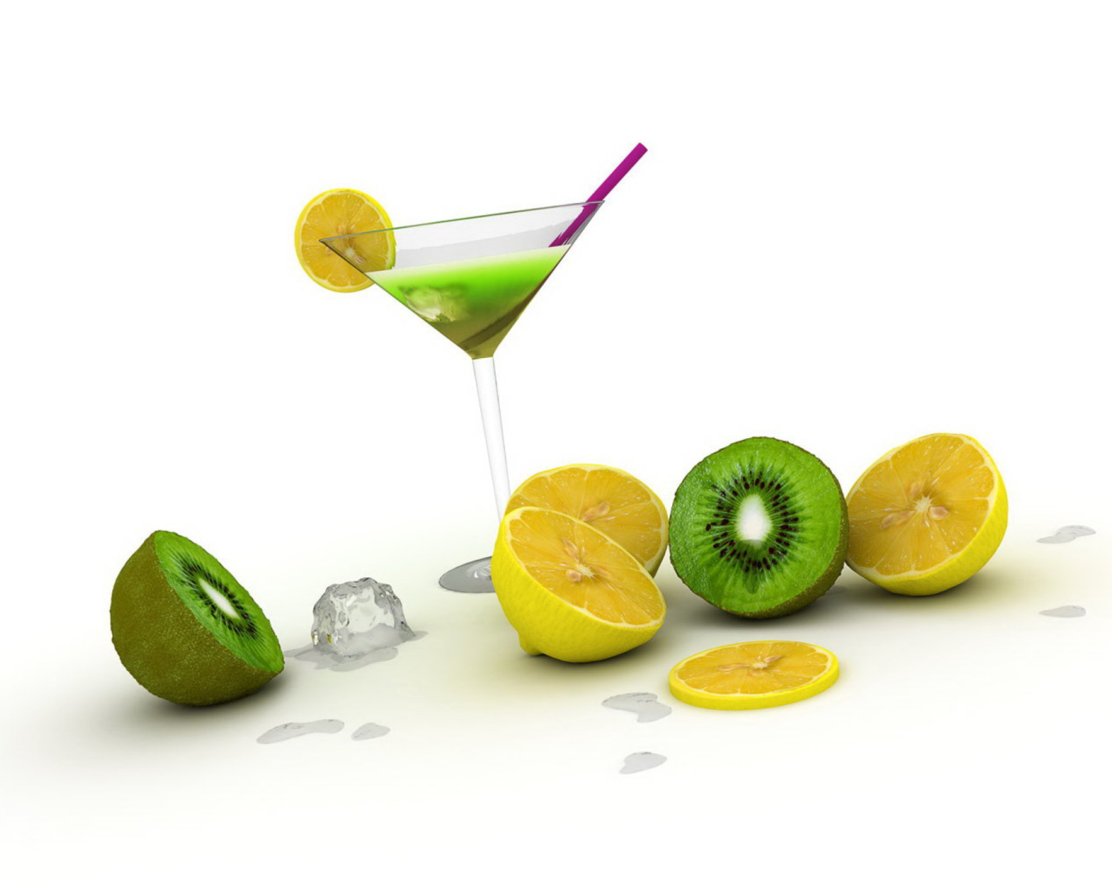 Screenshot №1 pro téma Fruit Cocktail 1600x1280