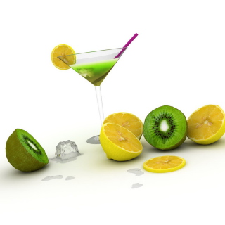 Kostenloses Fruit Cocktail Wallpaper für iPad