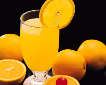 Обои Fresh Orange Juice 220x176