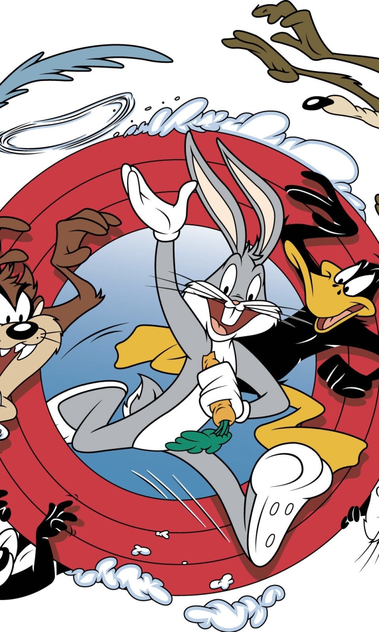 Обои Looney tunes 768x1280