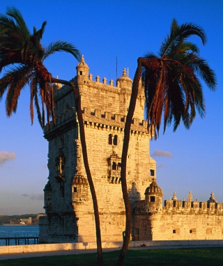 Kostenloses Belem Tower Portugal Wallpaper für 128x160