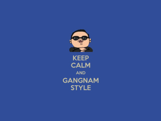 Screenshot №1 pro téma Gangnam Style PSY Korean Music 320x240