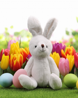 Happy Easter Wish sfondi gratuiti per iPhone 4