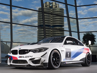 Fondo de pantalla BMW M4 GT4 2022 320x240