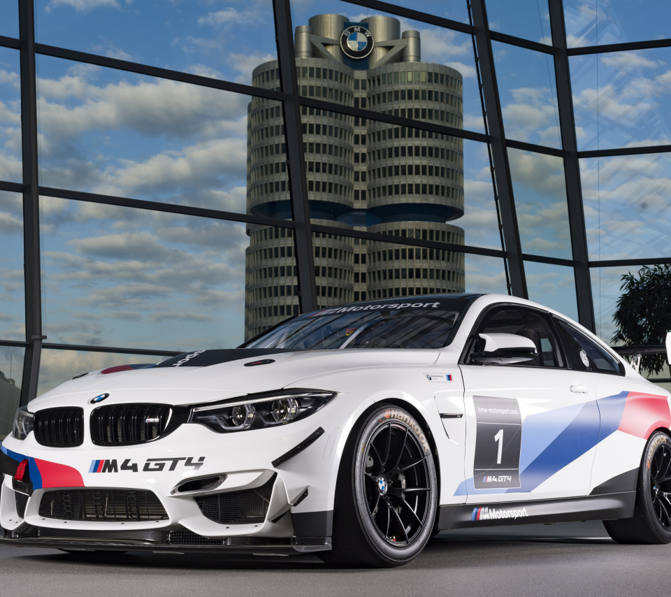 Обои BMW M4 GT4 2022 960x854