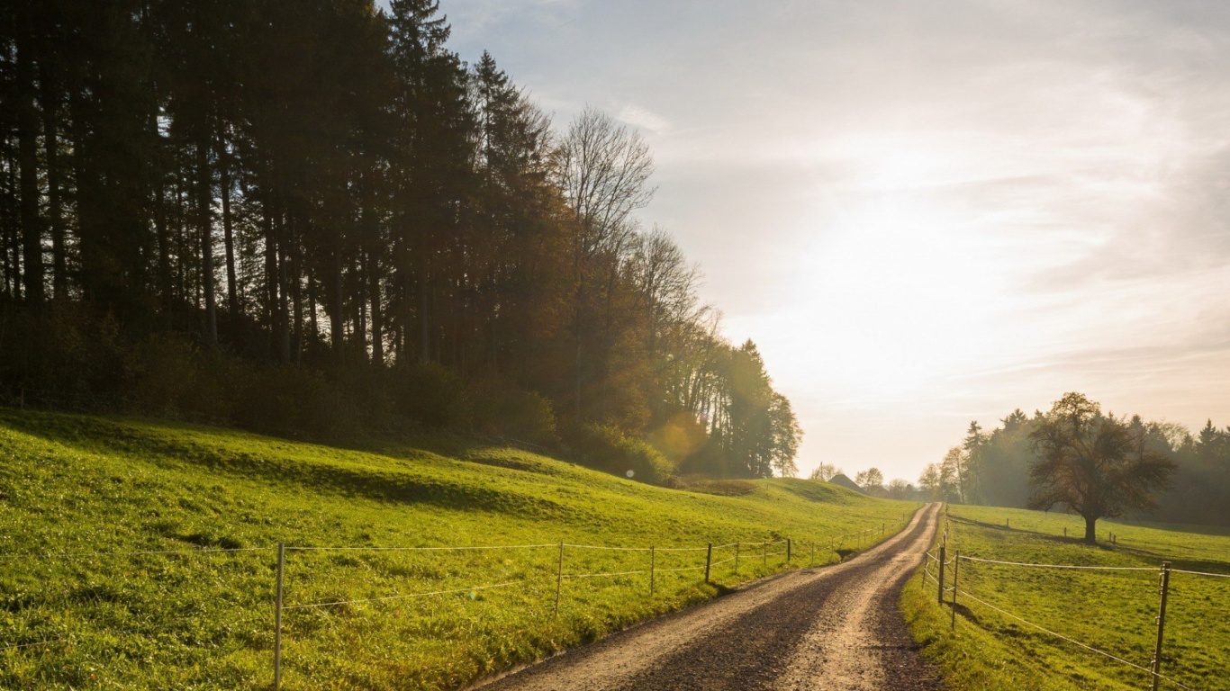 Village Landscape screenshot #1 1366x768