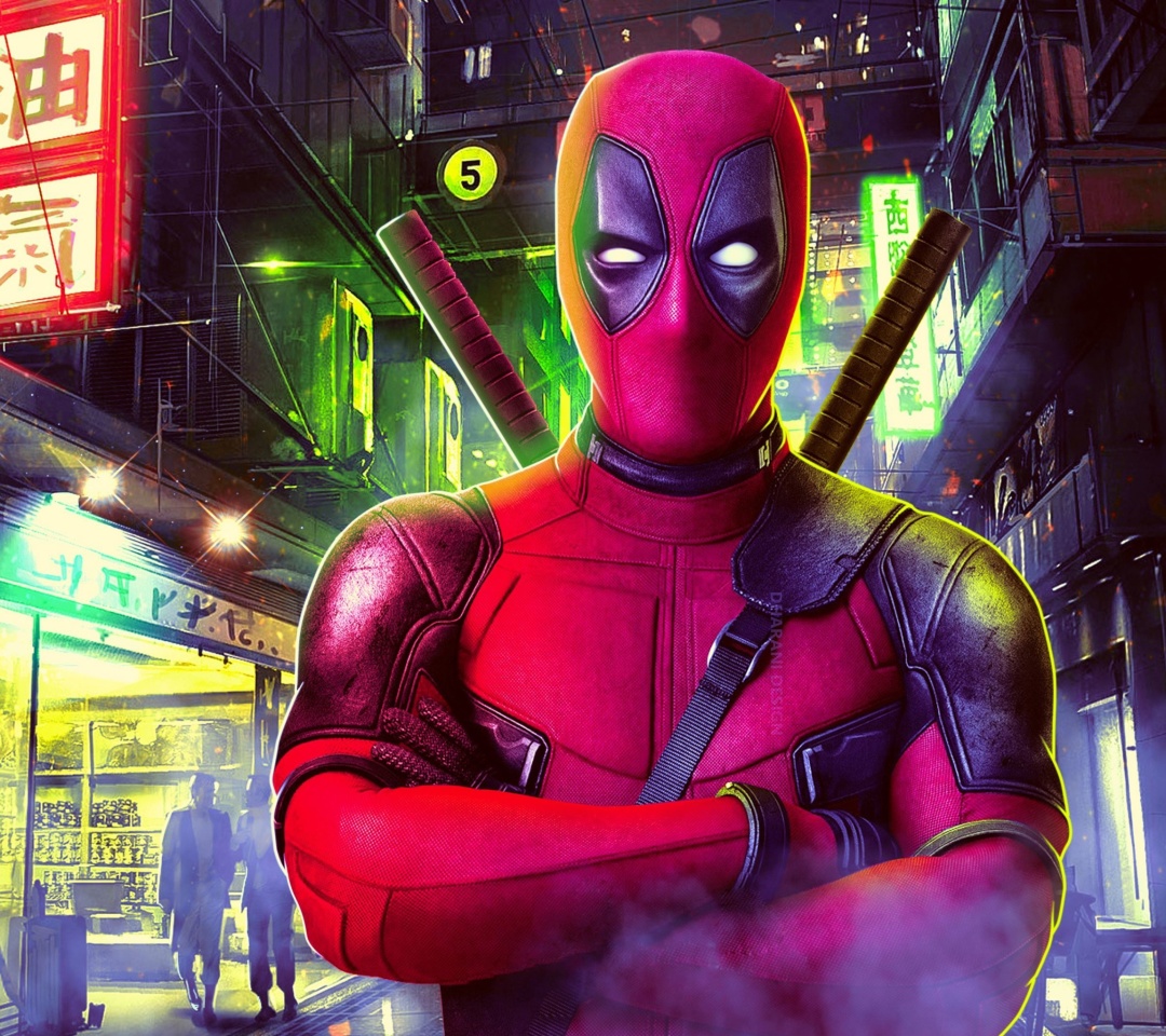 Fondo de pantalla Deadpool Marvel Comics Poster 1080x960