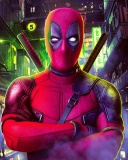 Das Deadpool Marvel Comics Poster Wallpaper 128x160