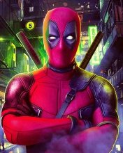 Das Deadpool Marvel Comics Poster Wallpaper 176x220