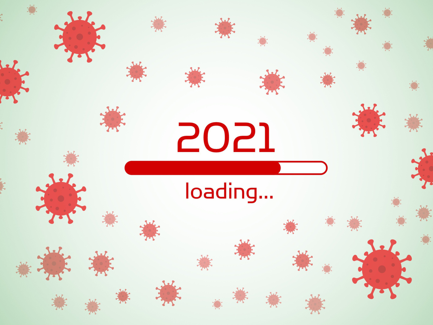 Sfondi 2021 New Year Loading 1400x1050