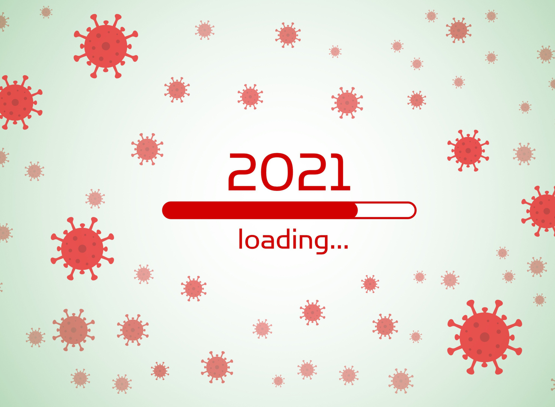 Обои 2021 New Year Loading 1920x1408