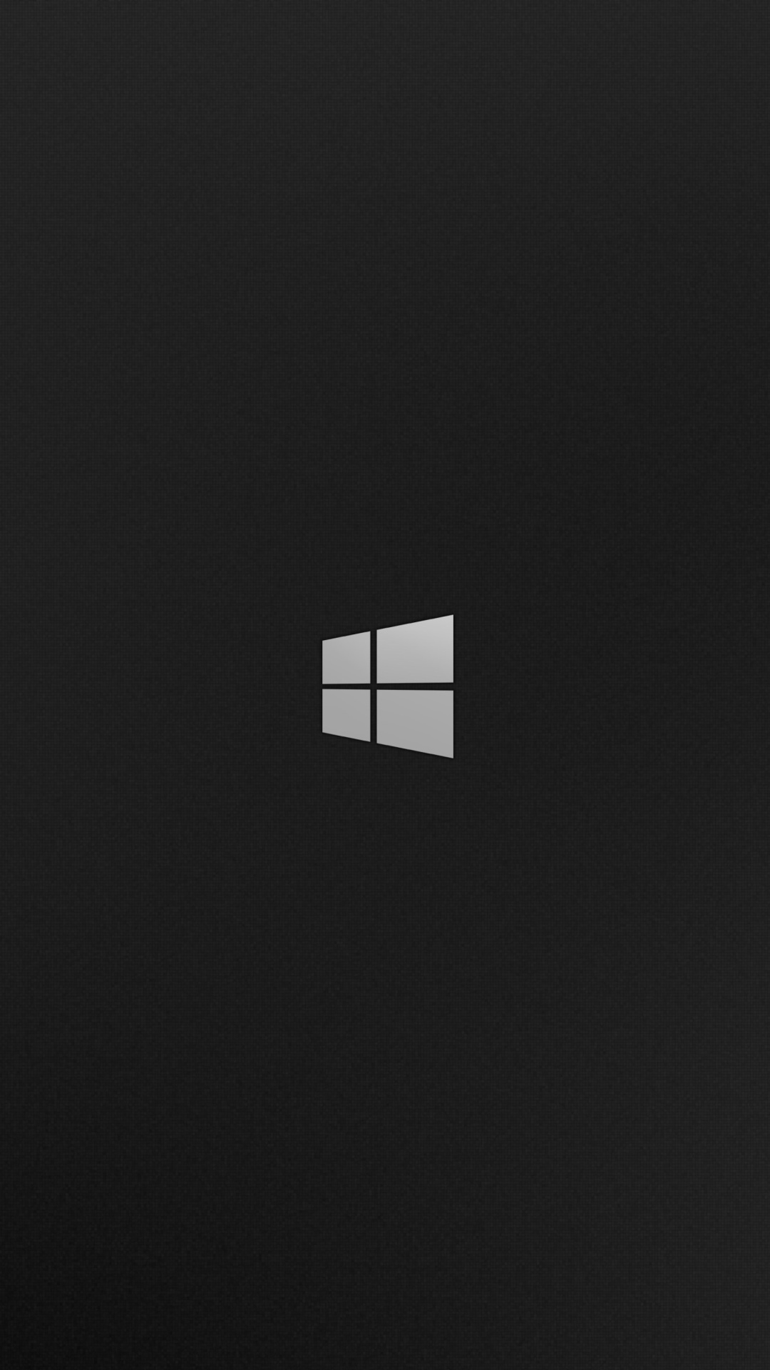 Windows 8 Black Logo screenshot #1 1080x1920
