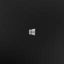 Sfondi Windows 8 Black Logo 128x128