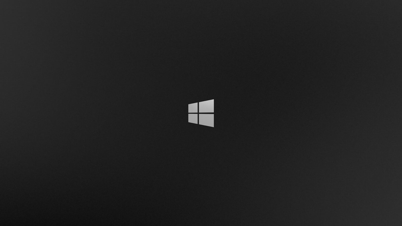 Fondo de pantalla Windows 8 Black Logo 1600x900