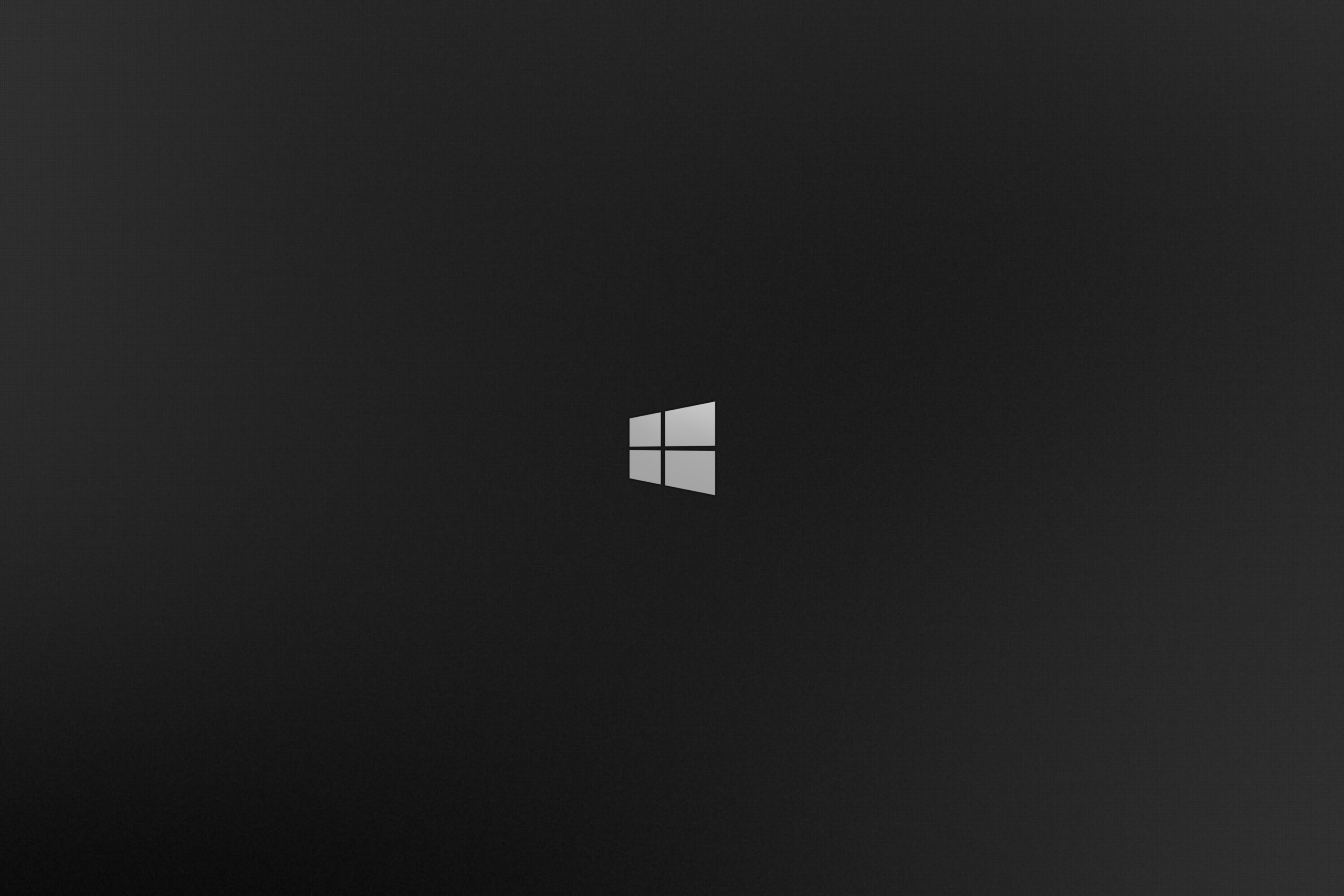 Обои Windows 8 Black Logo 2880x1920