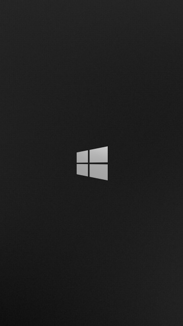 Windows 8 Black Logo screenshot #1 360x640