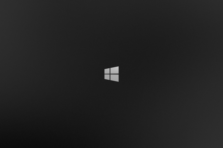 Sfondi Windows 8 Black Logo