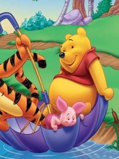 Winnie and Friends screenshot #1 240x320