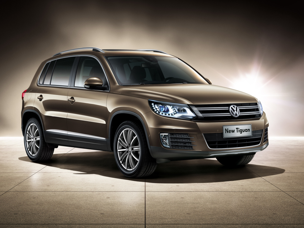 Fondo de pantalla Volkswagen Tiguan SUV 1024x768