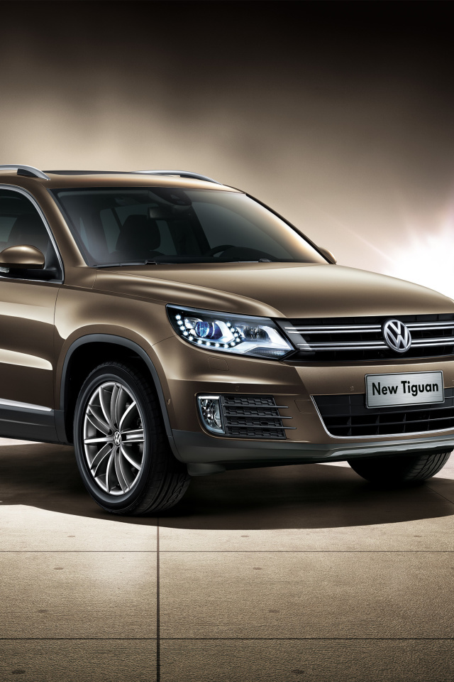 Fondo de pantalla Volkswagen Tiguan SUV 640x960