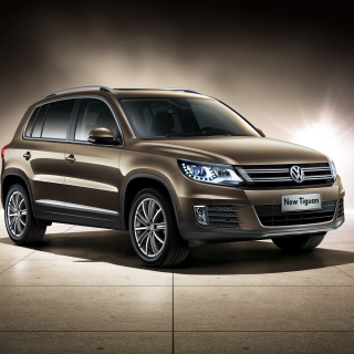 Kostenloses Volkswagen Tiguan SUV Wallpaper für iPad mini 2